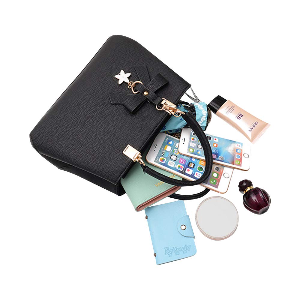 ACNCN Women's PU Leather Fashion Handbag - Stylish Designer Shoulder Bag & Top Handle Purse for Work, Travel & Daily Use