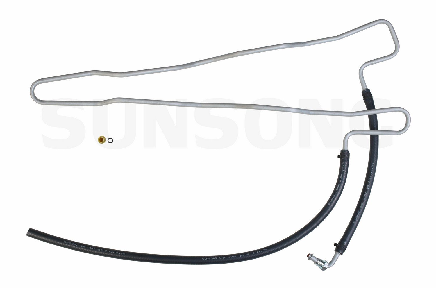 Sunsong 3402195 Power Steering Return Line Hose Assembly - High-Quality Replacement for Smooth Steering Performance | Perfect for Chevy, GMC, Ford, Dodge & More | Ideal for DIY Repairs & Professional Mechanics