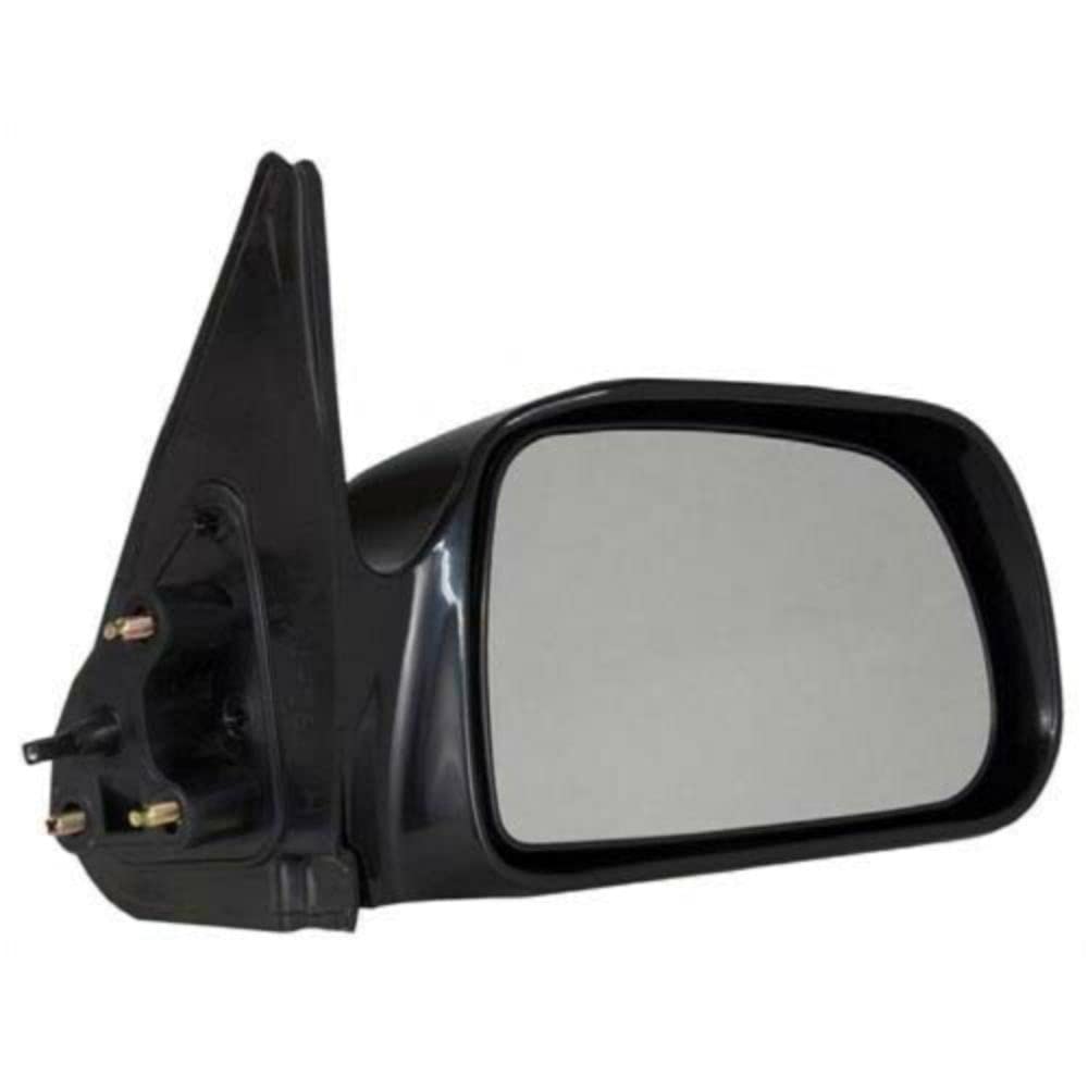 1PC Right Passenger Side Exterior Door Mirror for Toyota Tacoma 2001-2004 - Non-Powered/Heated, No Turn Signal, Matte Finish - Perfect Replacement for Damaged Mirrors, Enhances Driving Safety