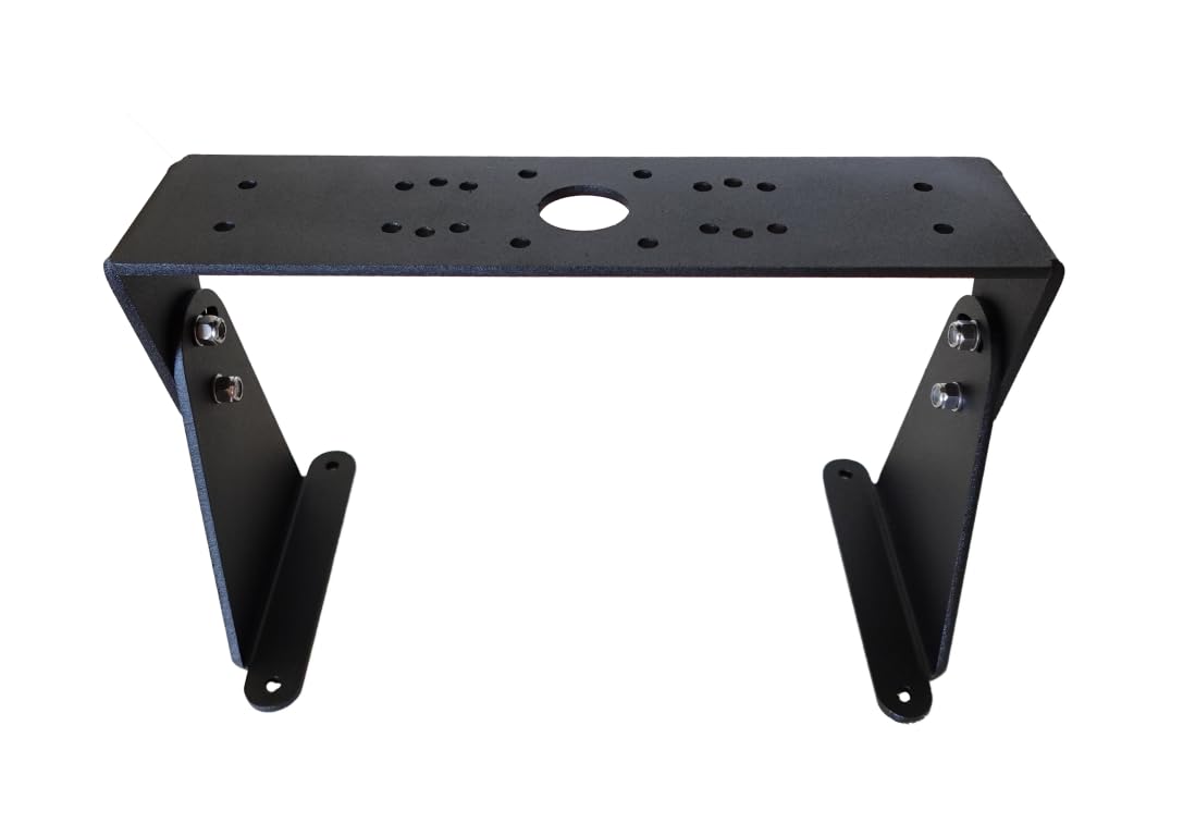 5 Inch Universal Adjustable Fish Finder Mount - Waterproof GPS Fishfinder Bracket for Kayak, Boat & Ice Fishing Electronics - Perfect for Humminbird, Garmin & Lowrance Devices