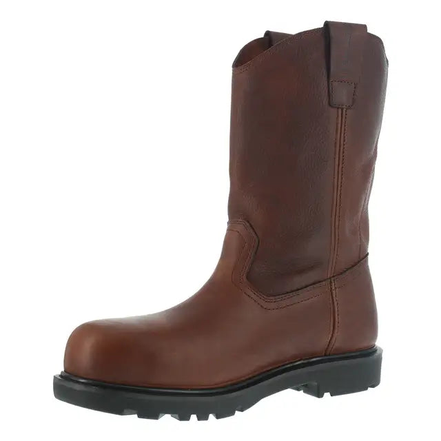 Hauler Composite Toe 11 Inch Wellington Work Boot Brown