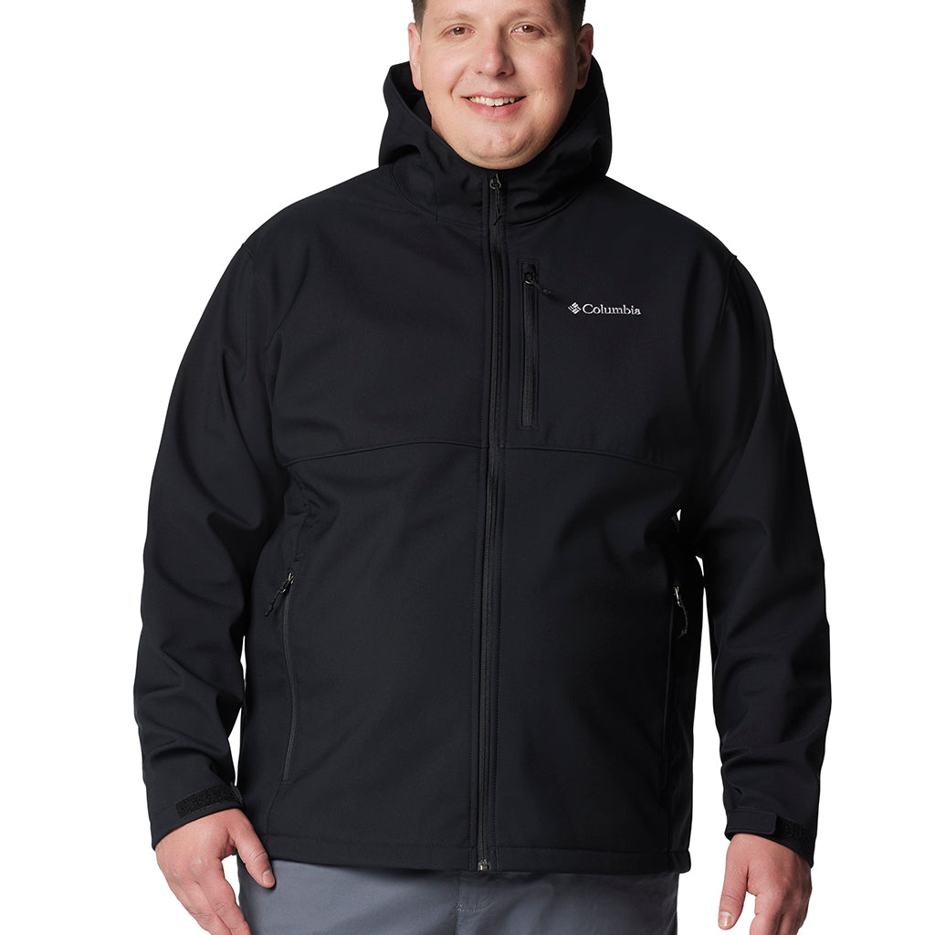 Columbia Ascender II Men's Waterproof Softshell Jacket with Hood - Lightweight, Windproof & Breathable for Hiking, Camping & Outdoor Adventures