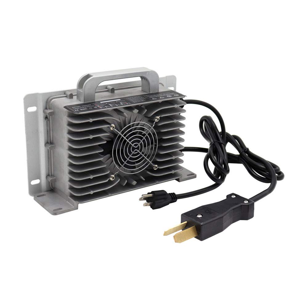 36V 20A Fast Charger for Club Car & Yamaha 36 Volt Golf Carts - Waterproof IP68 with Crowsfoot Connector | Perfect for Golf Courses, Resorts & Outdoor Use