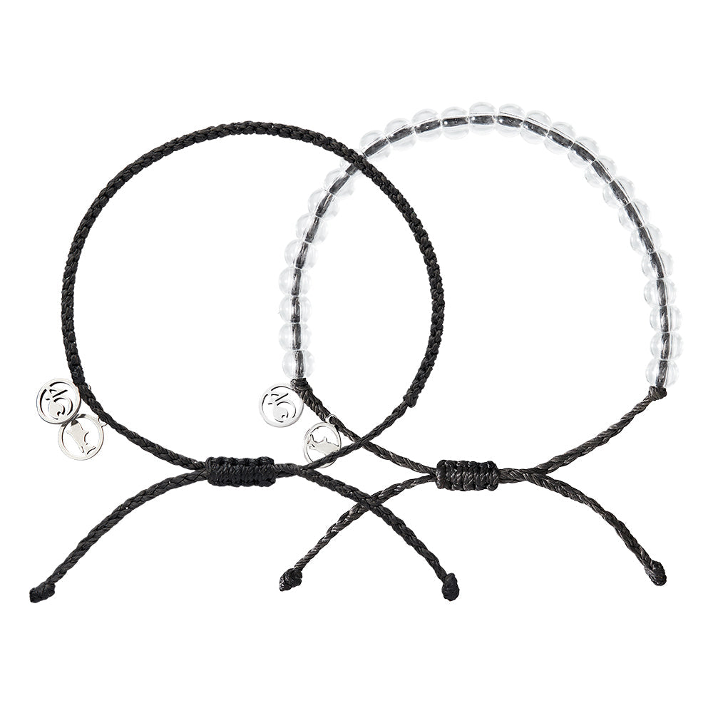 4ocean Shark Bracelet - Eco-Friendly Ocean Conservation Bracelet for Men & Women - Support Marine Life Protection - Perfect for Beach, Travel & Everyday Wear