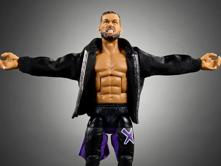 WWE Elite Collection Series 111 Finn Balor Action Figure - Authentic Wrestling Collectible for Fans & Display