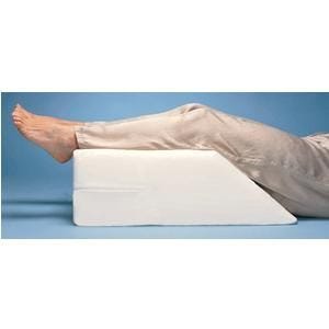 Hermell Elevating Leg Rest with Soft Polycotton Cover - White, 20