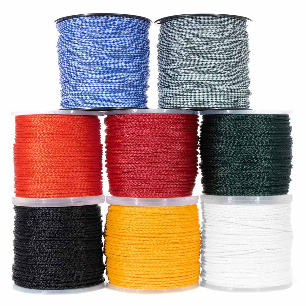 Golberg Hollow Braid Polypropylene Rope - Durable Barrier Rope for Golf Courses, Trail Marking & Outdoor Safety | Heavy-Duty Rope for Construction, Landscaping & Marine Use