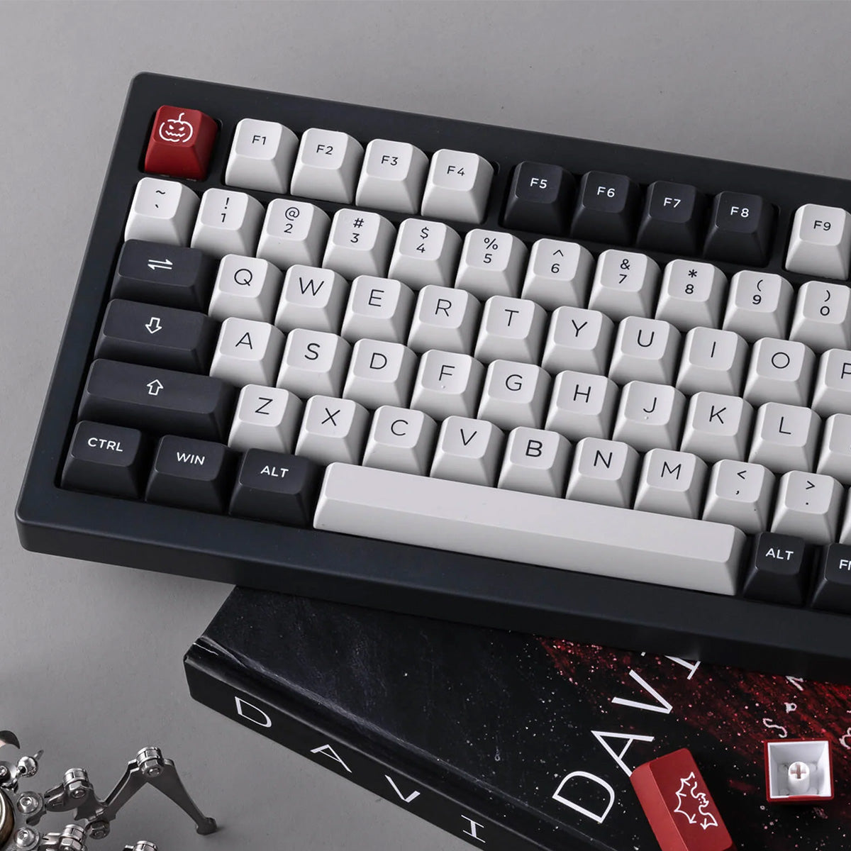 Akko 5075B Plus Dracula Castle 75% RGB Wireless Mechanical Keyboard with Hot-Swappable Dracula Switches - Perfect for Gaming, Typing & Office Work