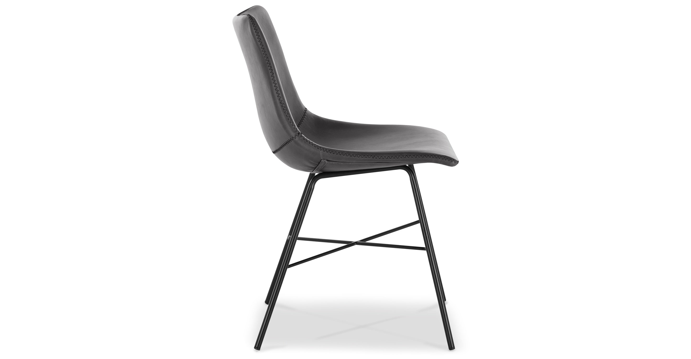 Paxton Modern Dining Chair - Sturdy Wooden Kitchen Chairs Set of 2, Comfortable Upholstered Seat - Perfect for Dining Room, Kitchen, Breakfast Nook & Small Spaces