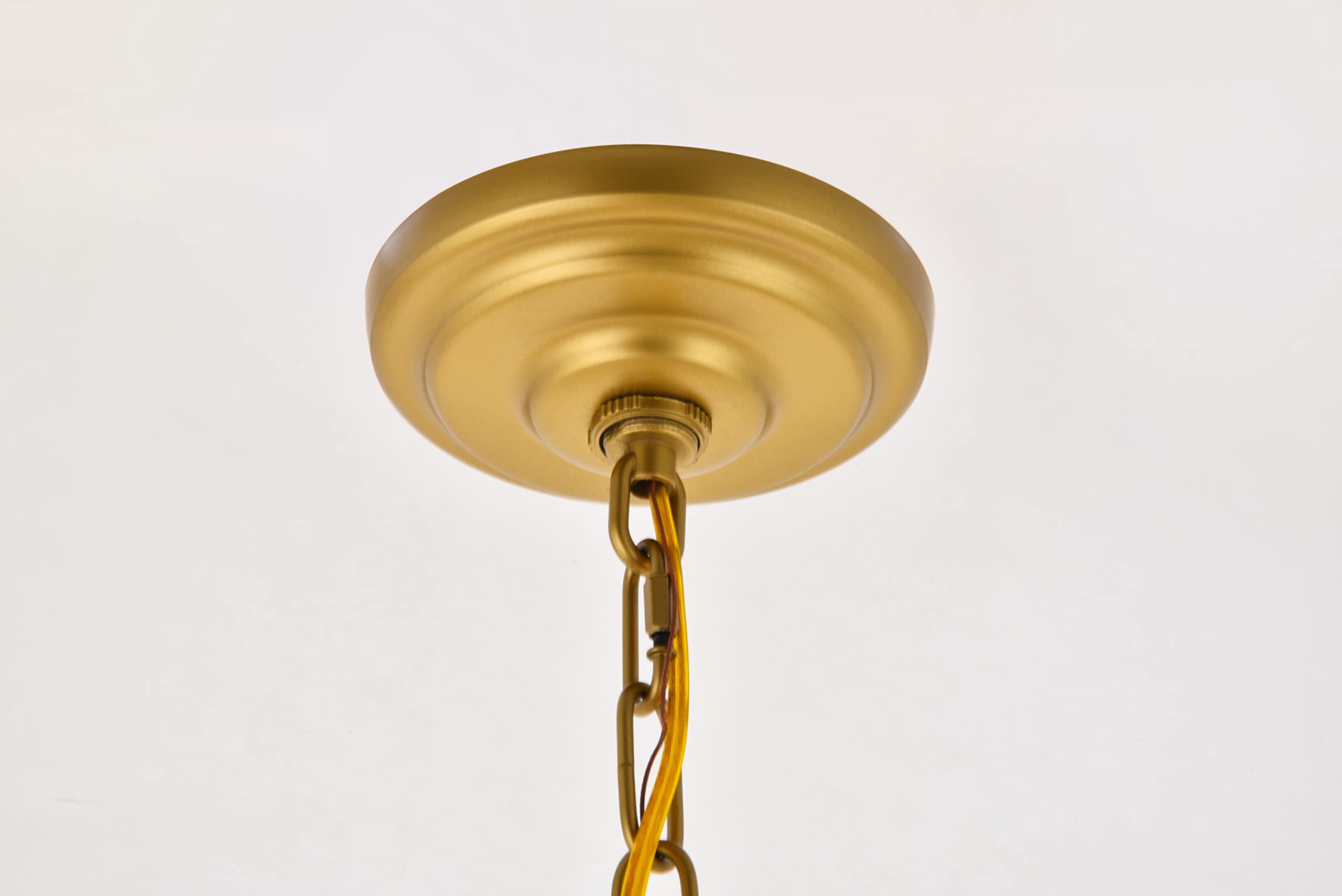 Kirin 1-Light Modern Metal Pendant Light Fixture in Oil Rubbed Bronze - Perfect for Kitchen Island, Dining Room, or Entryway Lighting