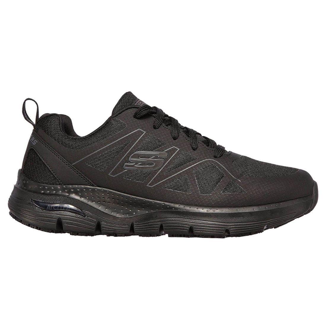 Men's Axtell Arch Fit Slip Resistant Work Shoes - Comfortable & Supportive Non-Slip Shoes for Standing All Day - Ideal for Nurses, Chefs, and Warehouse Workers