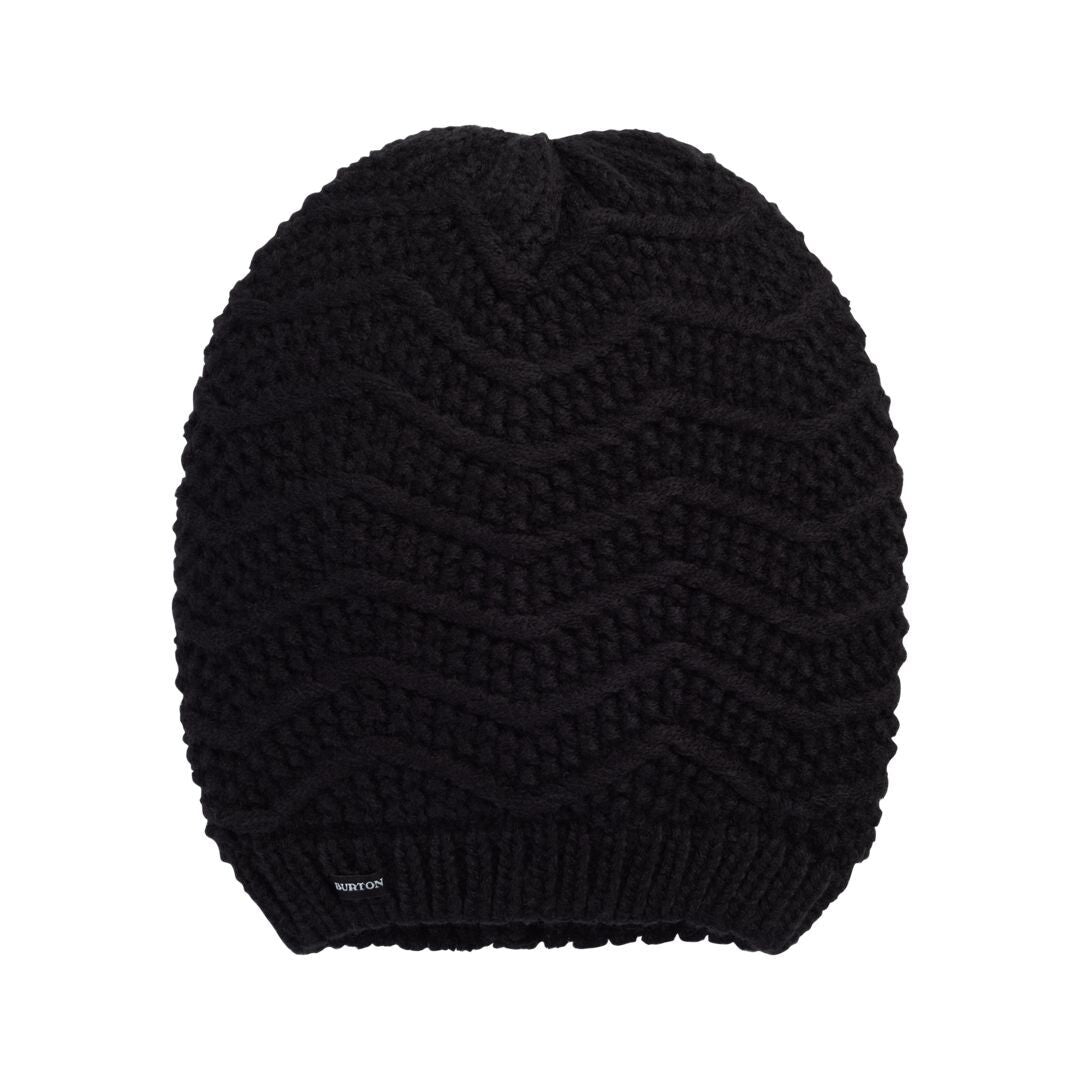 Burton Pearl Beanie 2023 - Women's Winter Knit Hat with Fleece Lining for Skiing, Snowboarding & Outdoor Activities