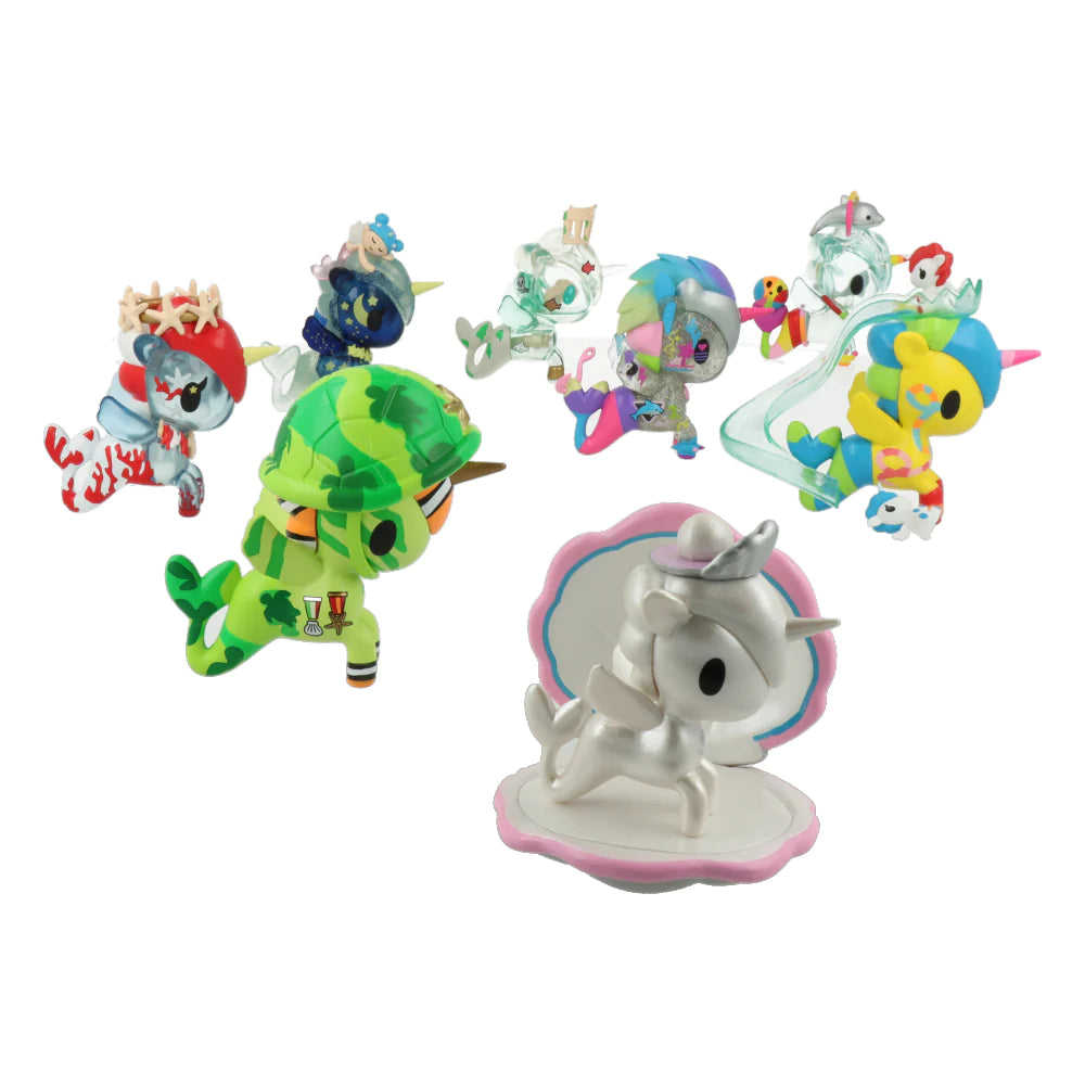 Mermicorno Series 7 Collectible Figures (8-Piece Set) - Perfect for Display, Gifts & Fantasy Collections