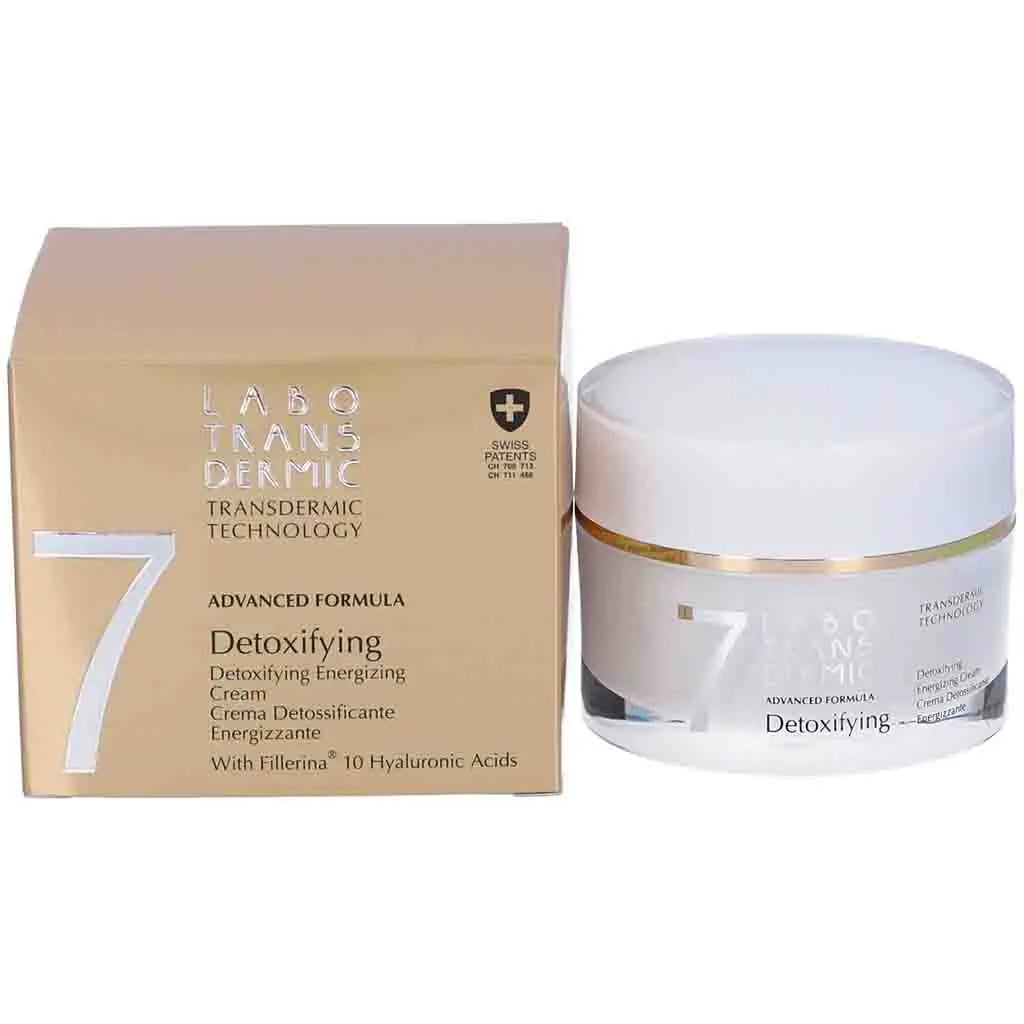 Labo Advanced Formula 7 Detoxifying & Energizing Hyaluronic Acid Face Cream 50ml - Hydrating Anti-Aging Moisturizer for Day & Night Use