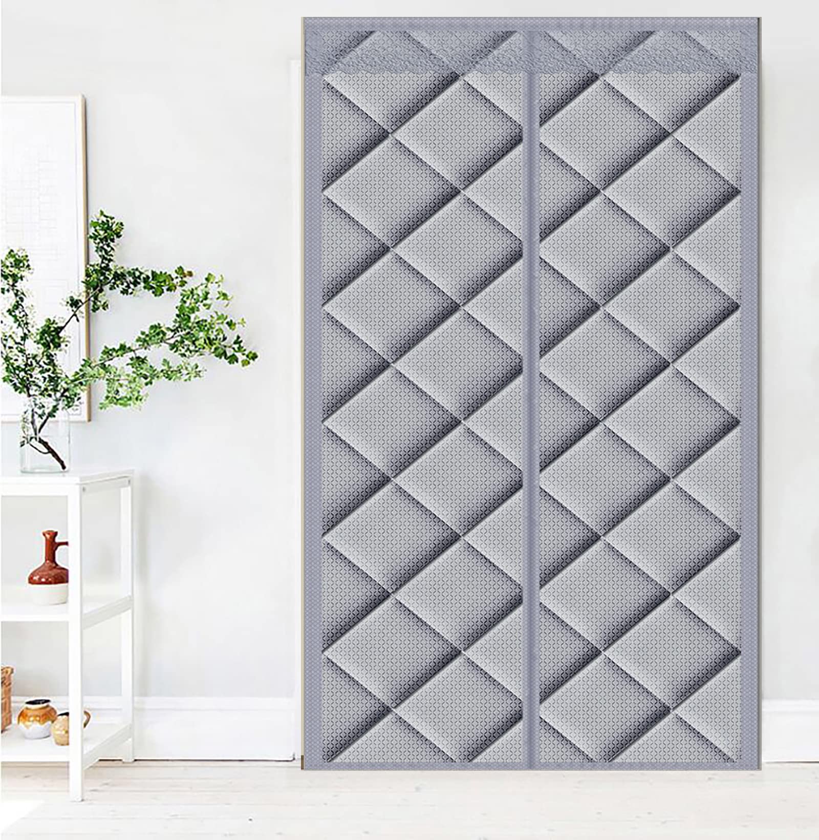 GettyGears Magnetic Thermal Insulated Door Curtain - 39