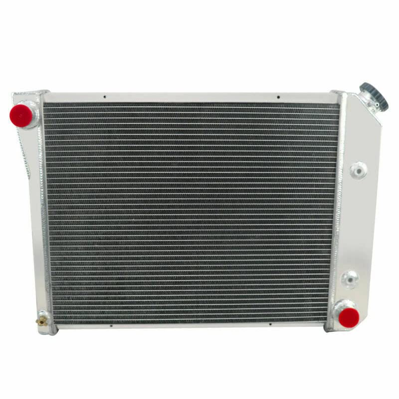High-Performance 3-Row All Aluminum Radiator for 68-74 Chevy Nova, 70-81 Camaro, 75-87 El Camino - AA5052 Aluminum Construction with Shroud Fan & Relay Kit - Perfect for Street Racing, Hot Rods & Classic Car Restoration Projects