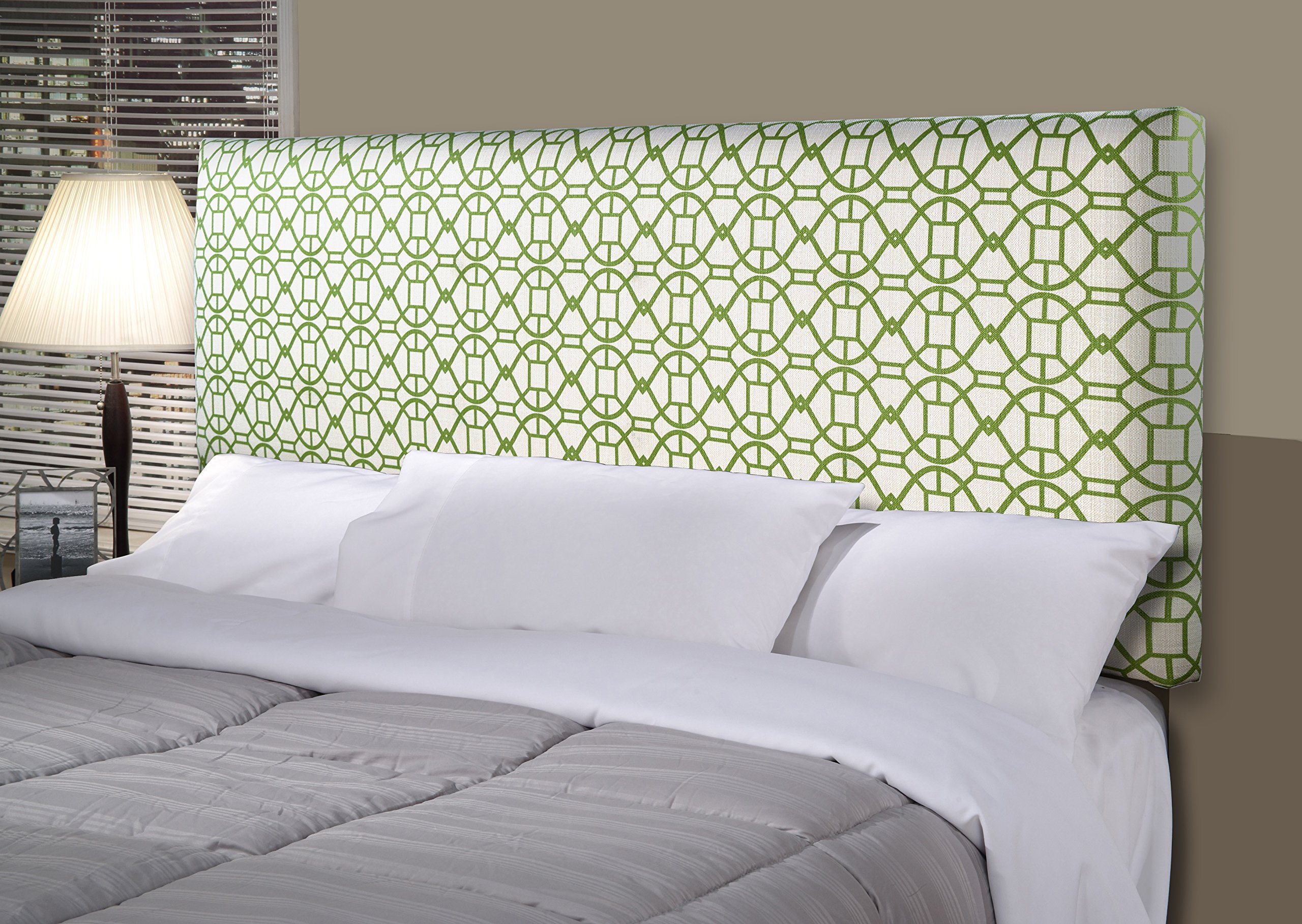 MJL Furniture Designs Alice Padded Bedroom Headboard - Contemporary Twin Size Headboard with Summertime Finish, Noah Series, Made in USA | Perfect for Modern Bedroom Decor & Guest Room Upgrade