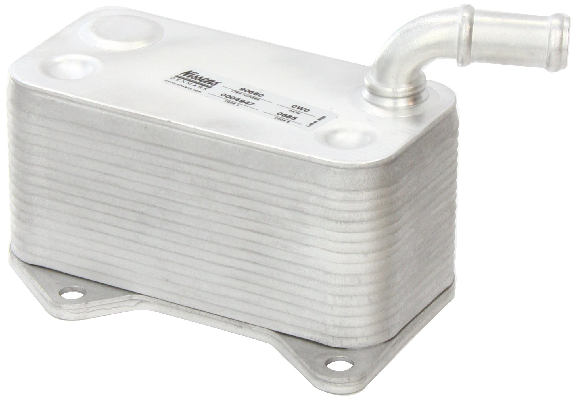 Nissens 90660 Engine Oil Cooler - High Performance Cooling for Cars, Trucks & SUVs - Perfect for High-Temperature Driving & Heavy-Duty Use