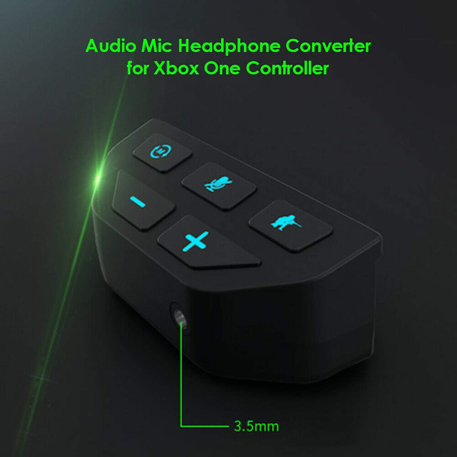 su-xuri Xbox Headset Adapter for Xbox Series X/S Controller - 3.5mm Stereo Audio Game Adapter for Gaming Headsets | Perfect for Xbox Series X, Xbox Series S & Xbox One Gaming Sessions