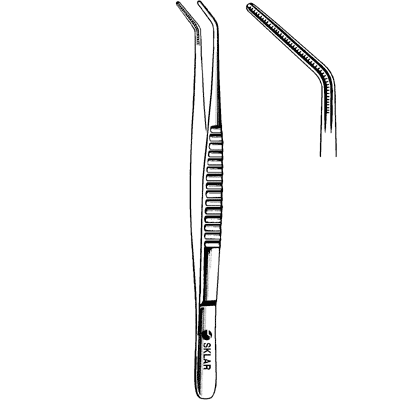 DeBakey Atraumatic Tissue Forceps 9.5