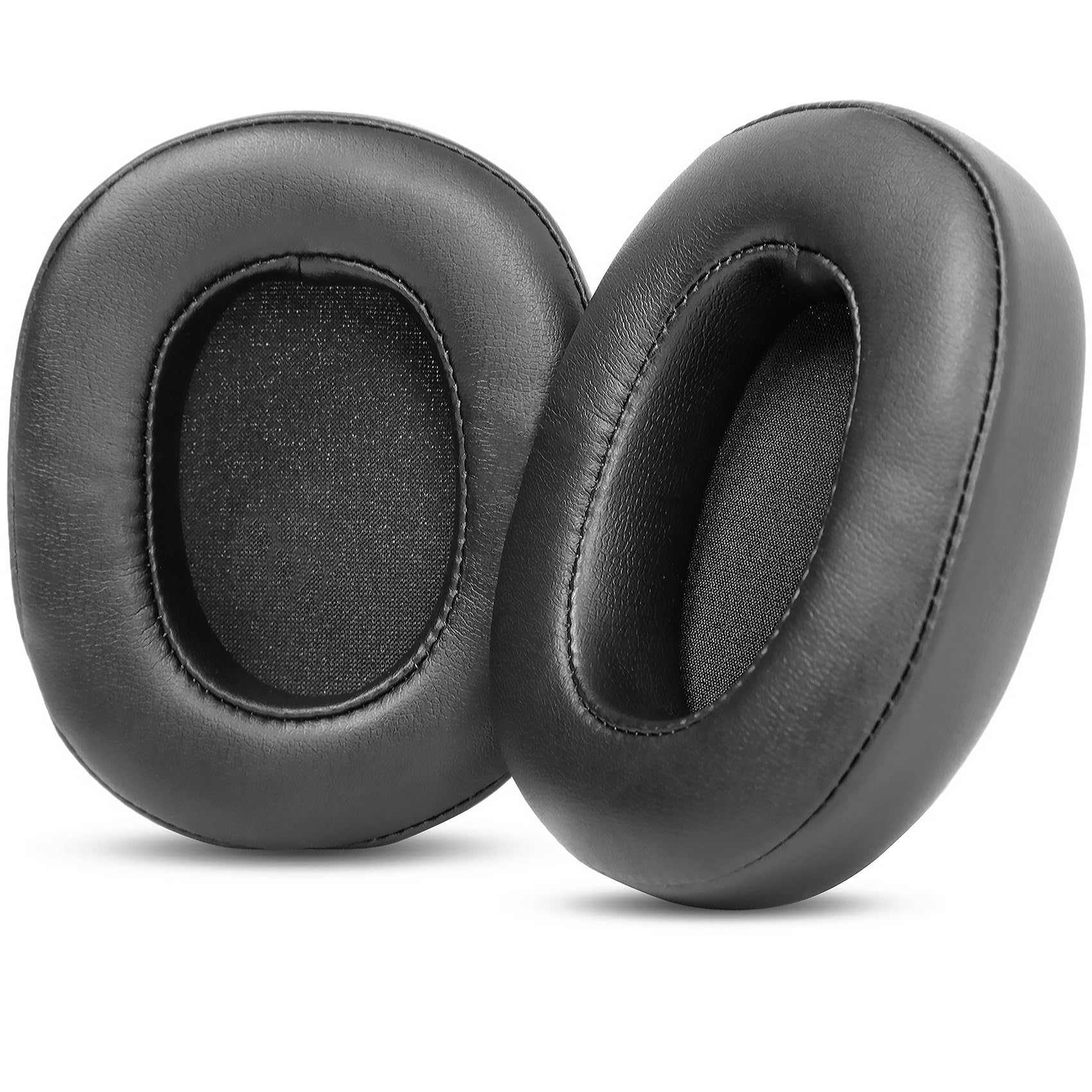 Premium Replacement Ear Cushions for Skullcandy Hesh 3, Crusher Wireless, Crusher Evo, Crusher ANC & Crusher 360 Headphones - Soft Black Memory Foam Earpads - Perfect for Gaming, Music & Long Wear Comfort
