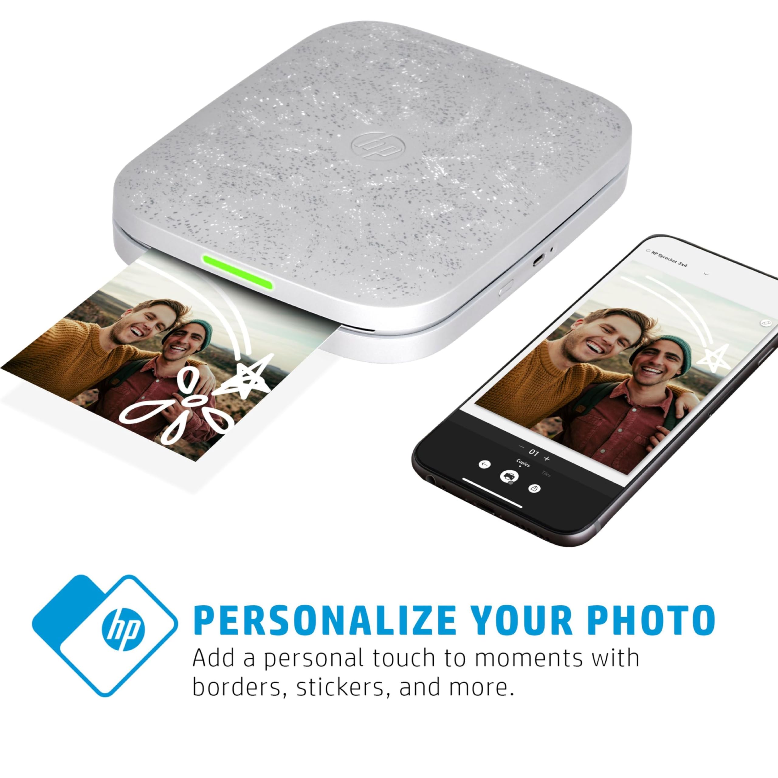HP Sprocket 3x4