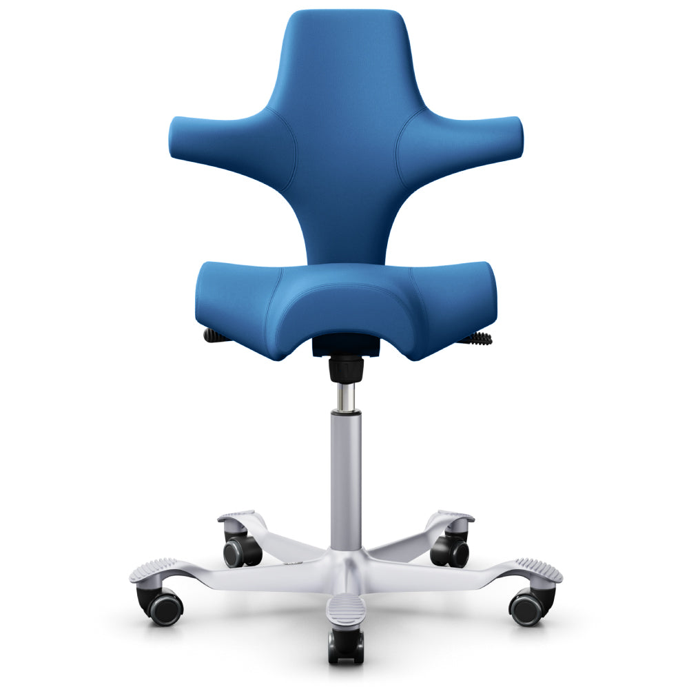 HÅG Capisco 8106 Ergonomic Saddle Chair - Adjustable Height & Tilt for Office & Home Workspace - Perfect for Desk Work, Gaming & Creative Professionals