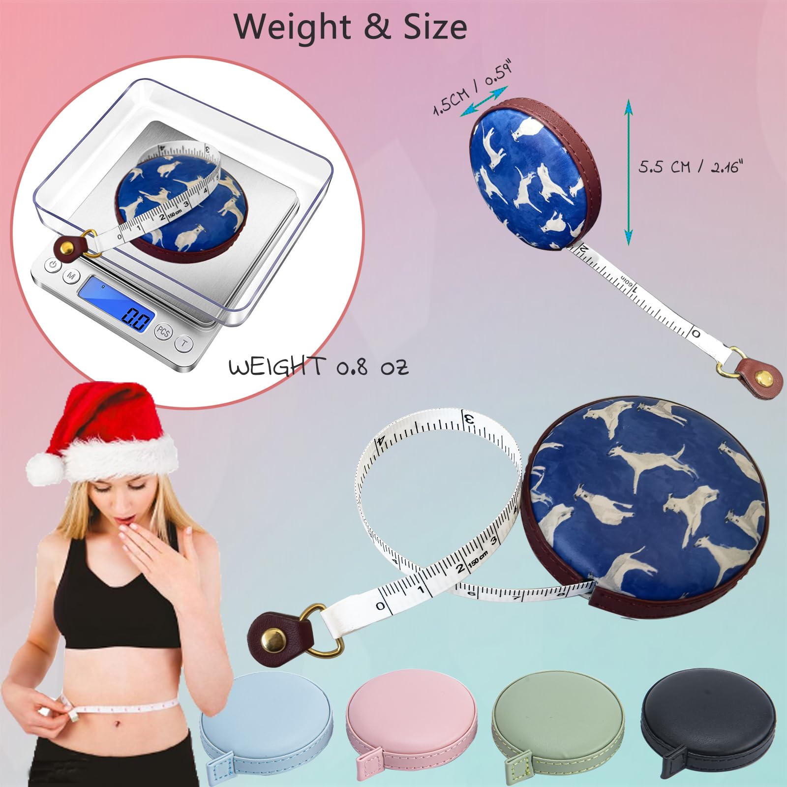 Premium Dual-Sided Measuring Tape - 60