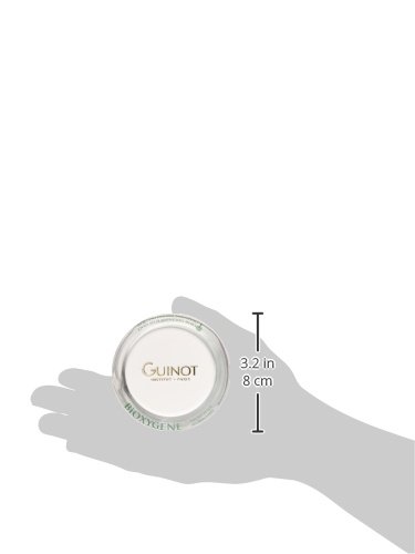 Guinot Bioxygene Oxygenating Radiance Face Cream - 1.6 oz | Hydrating & Brightening Moisturizer for Dull Skin | Perfect for Daily Skincare Routine & Nighttime Use