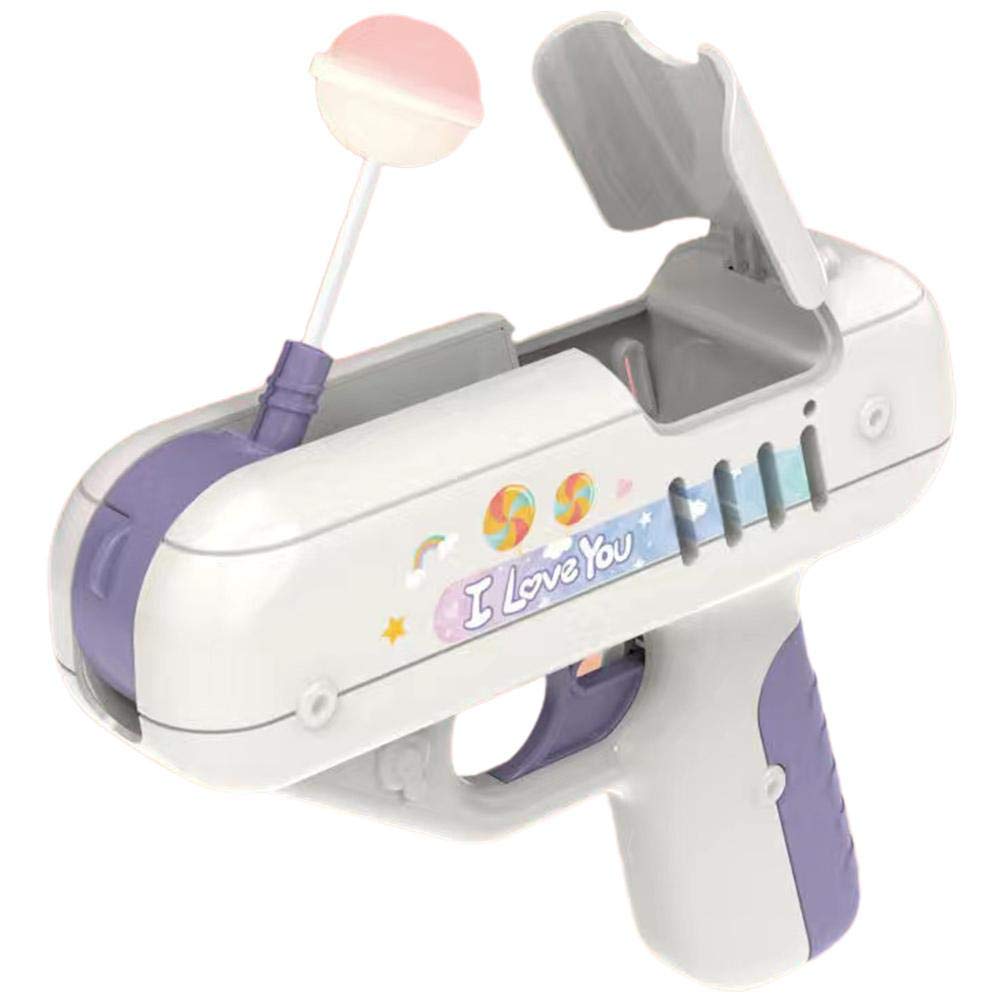 Best Kids Toy Gun - Purple Foam Blaster with Safe Soft Darts, Easy to Use for Outdoor Play & Backyard Battles