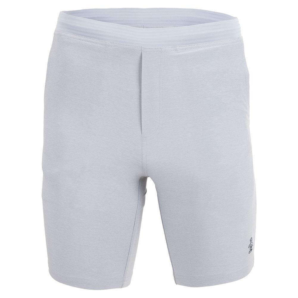 Men's 9 Inch Heather Drawstring Tennis Shorts - Comfortable Athletic Shorts for Running, Gym & Casual Wear - Breathable Quick-Dry Fabric for Sports & Everyday Use