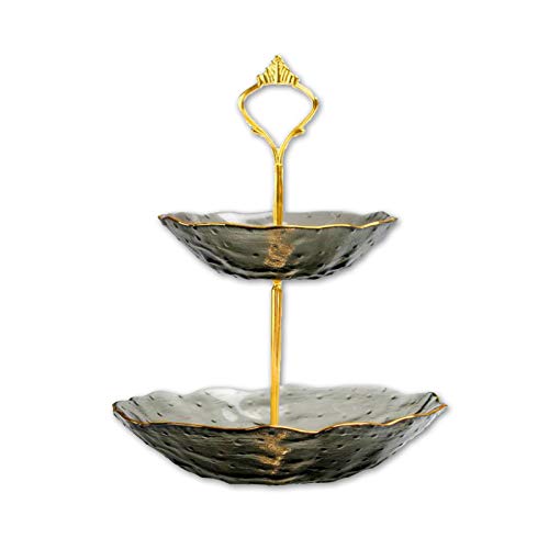 2-Tier 14cm Grey