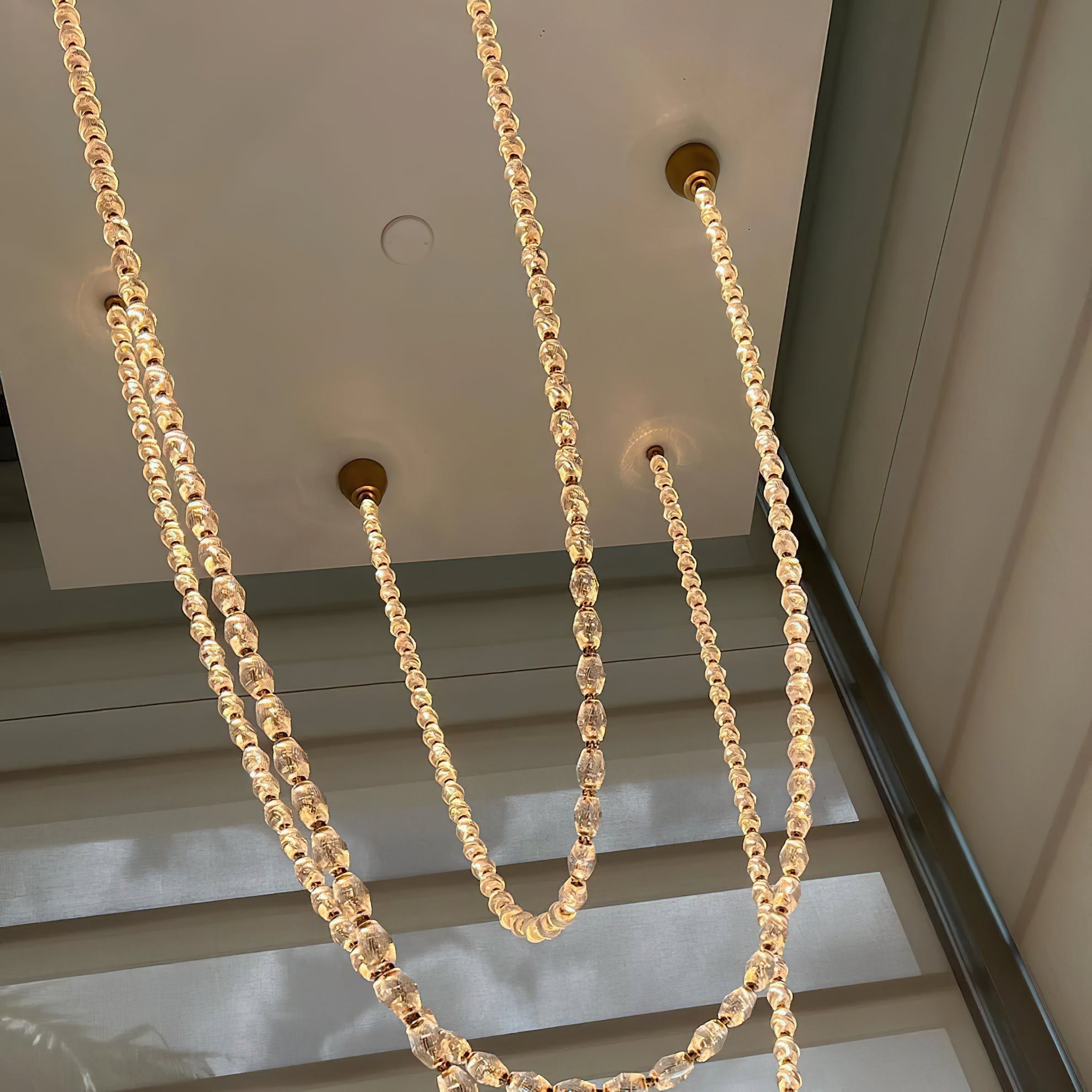 Elegant Dolce Crystal Chandelier - Modern Luxury Ceiling Light Fixture for Dining Room, Living Room & Bedroom Decor