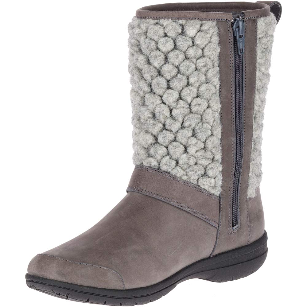 Merrell Women's Encore Kassie Tall Wool Boots - Waterproof Winter Snow Boots for Hiking & Outdoor Activities | Warm & Comfortable Cold Weather Footwear for Women