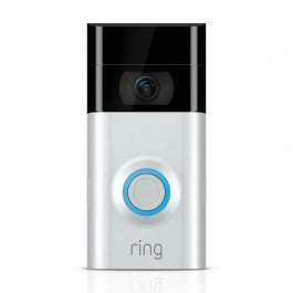 Ring Doorbell 2 Camera - 1080P HD Video, Wireless Security Camera with Motion Detection & Night Vision - Smart Home Security for Front Door, Backyard & Apartment