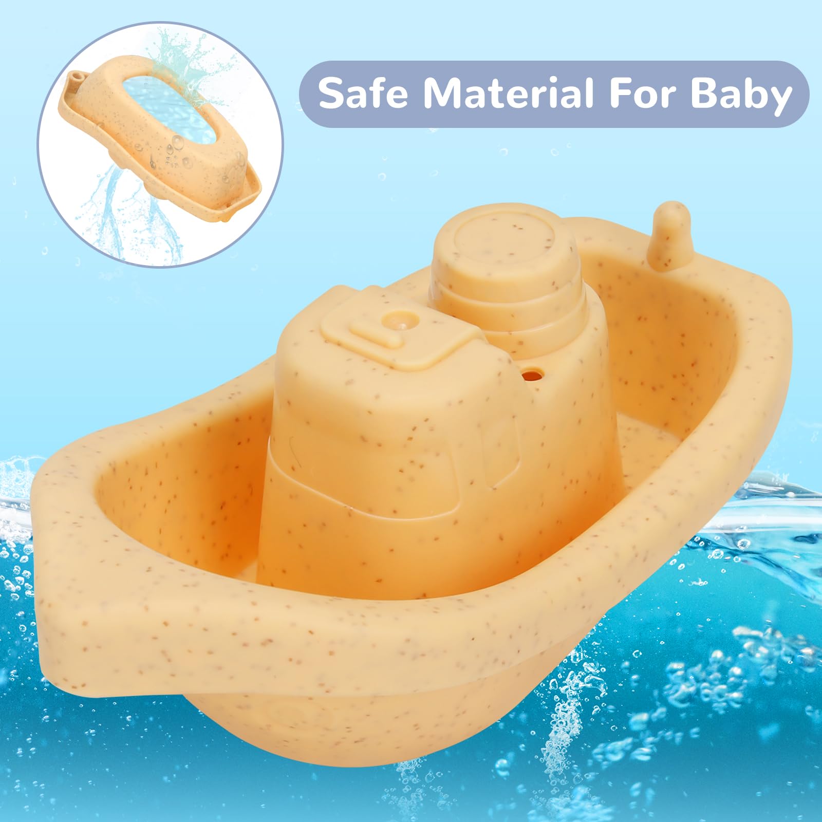 **14-Piece Toddler Bath Toys Set for Kids Ages 1-3 – Shark Shower, 5 Toy Boats & 8 Bath Cups – Fun Water Table & Bathtub Toys for Boys & Girls – Perfect Baby Pool & Bath Time Play Gifts**    *(Ideal for bathtime fun, outdoor water tables, baby pools, and sensory play – encourages motor skills and imaginative play!)*