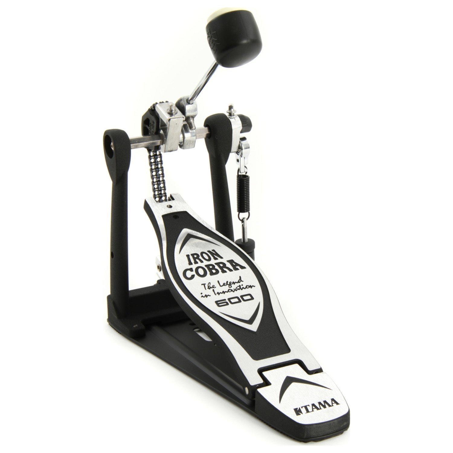 Tama Iron Cobra 600 Single Bass Drum Pedal - Professional Drum Kit Accessory for Live Performances & Studio Recording