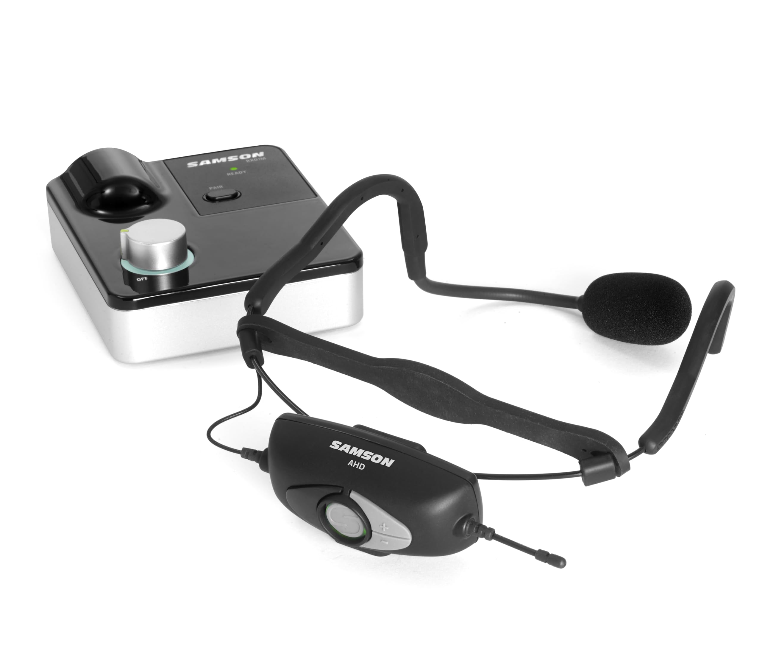 AirLine XDm Digital Wireless Fitness Headset with Tabletop Receiver - Rechargeable Battery for Group Exercise Instructors | Ideal for Yoga, HIIT & Studio Workouts
