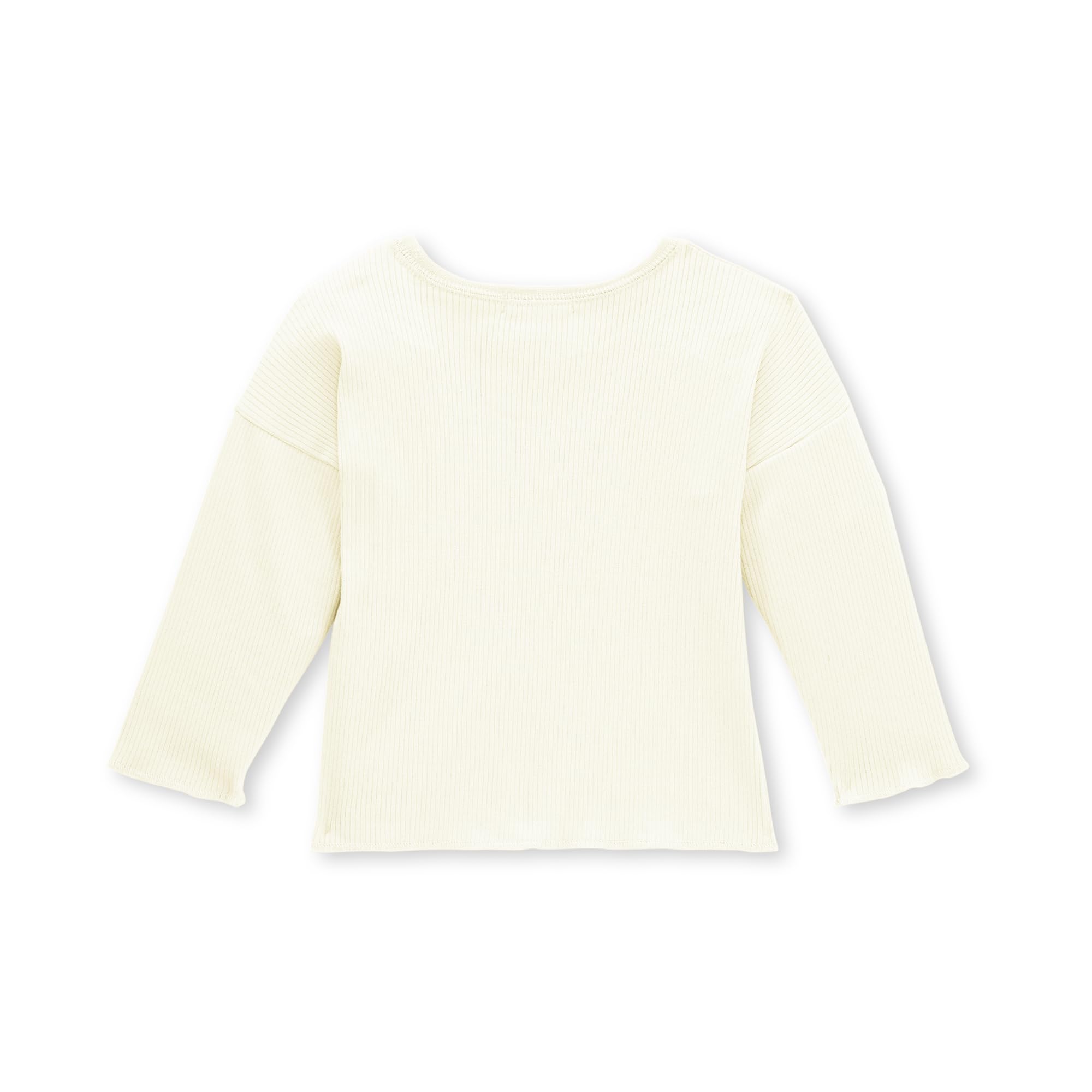 Burt's Bees Baby Girls' Long Sleeve Crewneck T-Shirt - Soft Organic Cotton Basic Tee for Toddlers & Infants - Perfect for Playtime, Daycare & Family Outings