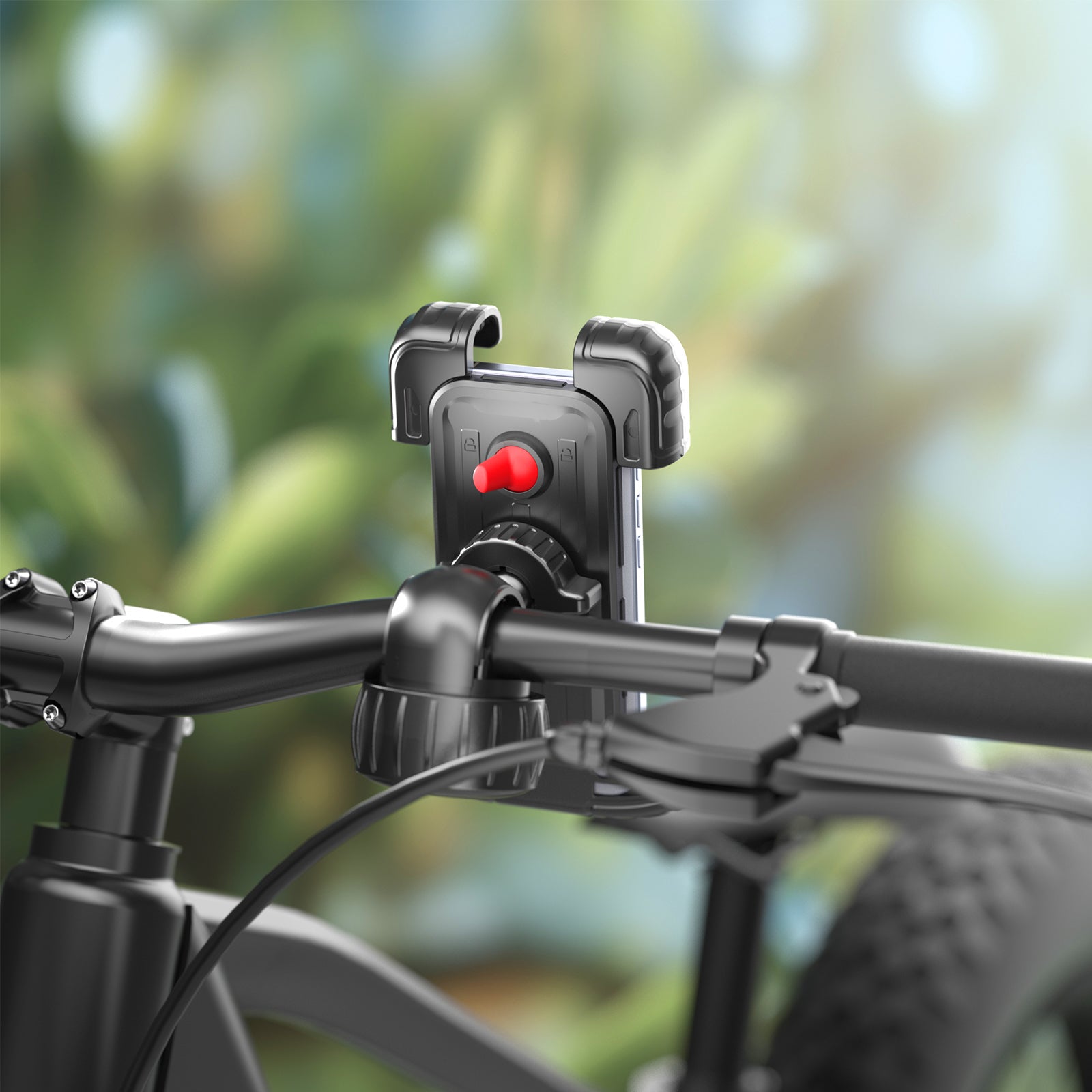 Hiboy Universal Phone Mount for Scooters & Bikes - Secure & Adjustable Smartphone Holder for Commuting, Delivery Riders & Outdoor Adventures
