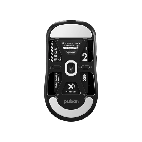 Pulsar X2 Wireless Gaming Mouse - Lightweight, Ergonomic Design for PC & Mac - Perfect for FPS, MOBA & Esports Gaming [Open Box]
