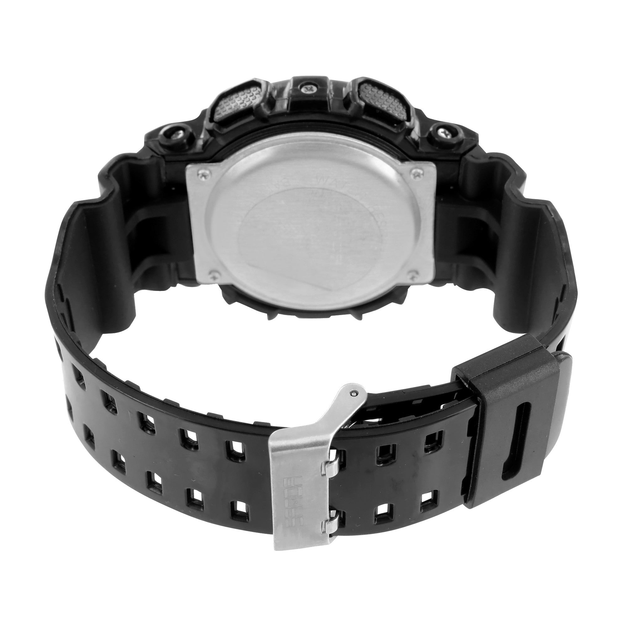 Shock Resistant Men's Sports Watch - All Black Durable Design for Running, Hiking & Outdoor Activities
