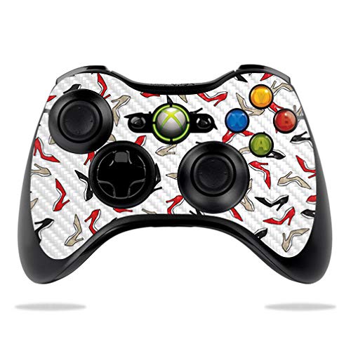 Premium Carbon Fiber Skin for Microsoft Xbox 360 Controller - Protective & Durable Textured Cover | Easy to Apply & Remove | Made in USA | Perfect for Gaming, Gift Giving & Controller Customization