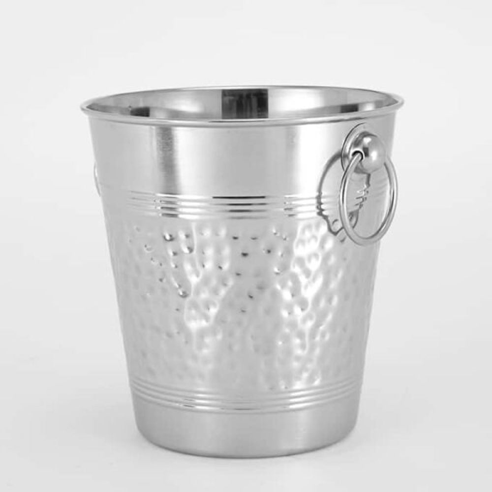 American Metalcraft WB9 5 Quart Silver Wine and Champagne Bucket - Perfect for Parties, Weddings & Home Entertaining