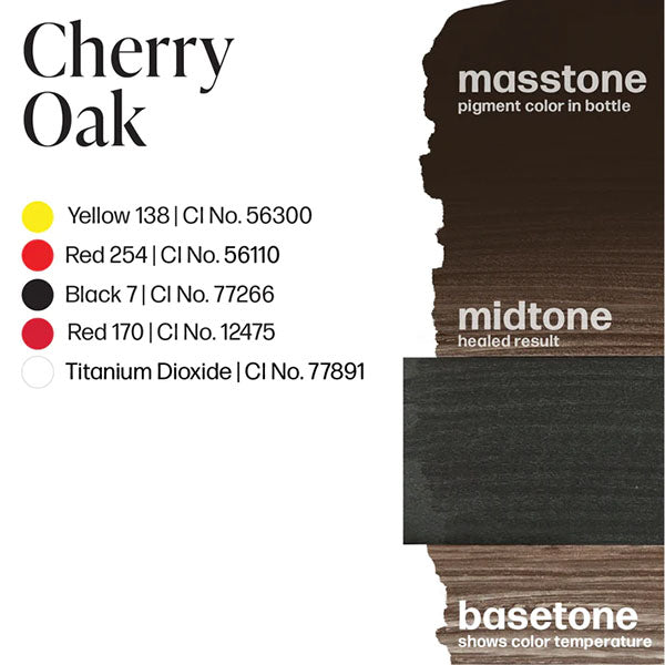 Perma Blend Luxe Cherry Oak Tattoo Pigment - Professional Tattoo Ink for Artists, Permanent Makeup & Cosmetic Tattooing - Ideal for Eyebrows, Lips & Body Art