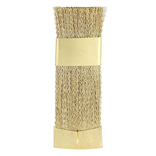 Professional Nail Art Bits Cleaning Brush - Golden Copper Wire Drill Head for Nail Polisher & Manicure Tools | Perfect for Nail Salon, Home Manicure & DIY Nail Art Accessories