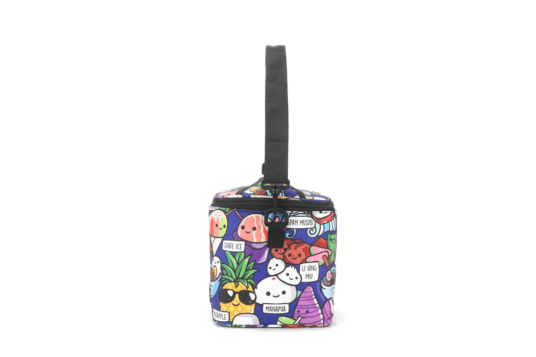 Insulated Cooler Tote Bag Medium Size - Craving Hawaiʻi Blue - Perfect for Beach Picnics, Camping Trips & Outdoor Adventures