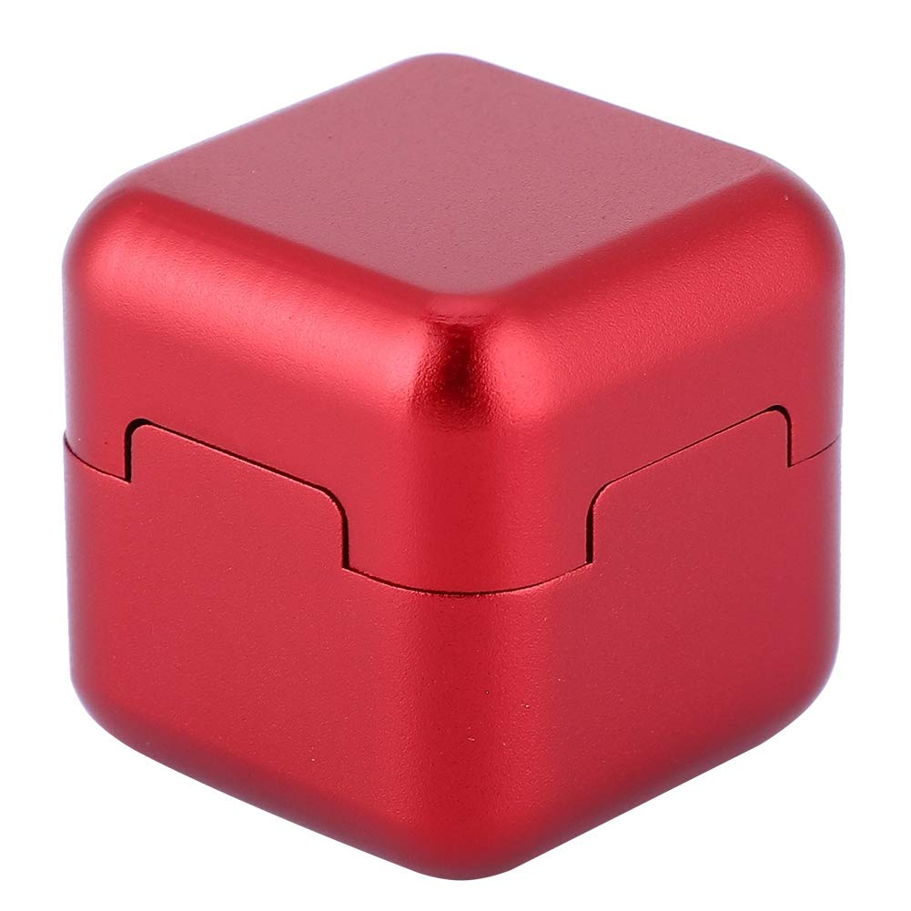 Yuuloo Aluminum Portable Mini Magnetic Tip Pen Style Billiard Chalk Holder - Durable Pool Cue Accessory for Professional & Casual Players (Red) - Perfect for Bars, Game Rooms & Home Entertainment
