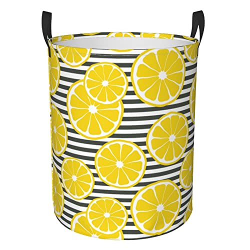 Lemon Slice Black Striped
