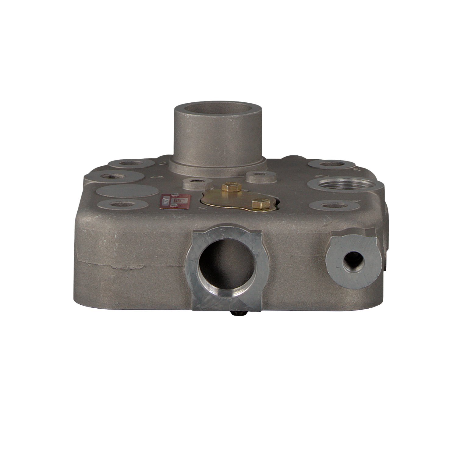 febi bilstein 35756 Air Compressor Cylinder Head - No Valve Plate Included - Replacement Part for Industrial & DIY Air Compressors - Pack of 1 - Perfect for Repair & Maintenance